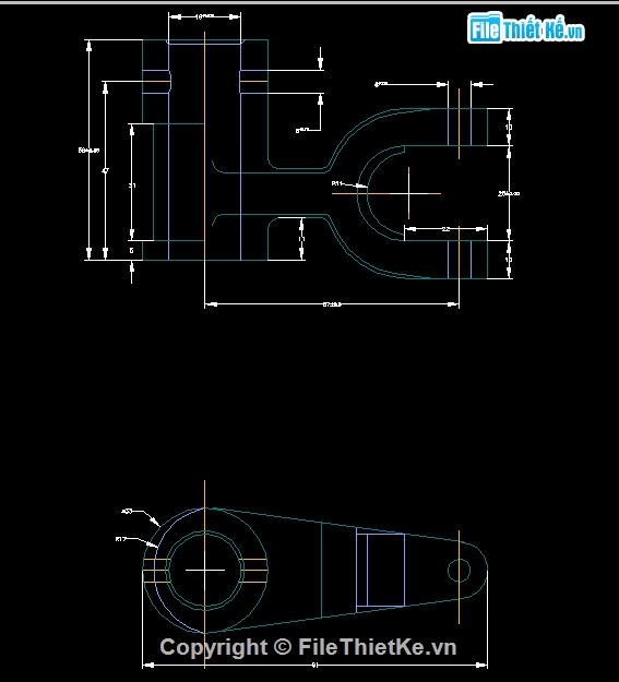 Đồ án,cơ khí,File cad,bản vẽ cơ khí